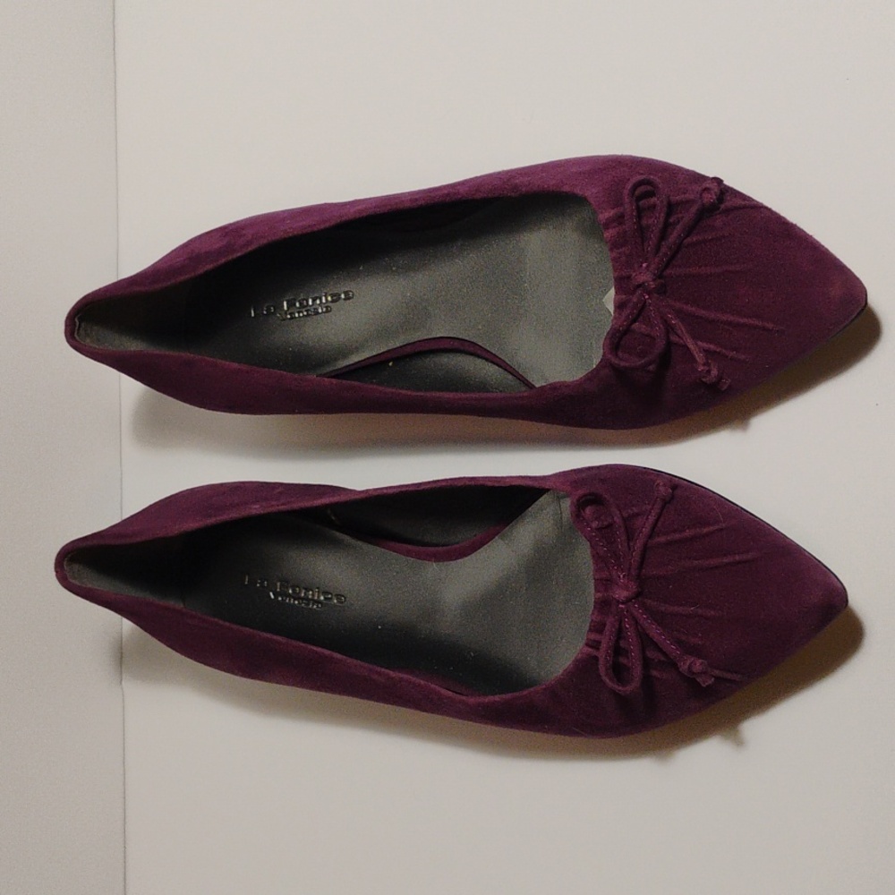 La Fenice Avery Violet Flats- Size 7.5 Orig Box Included - Picture 3 of 10